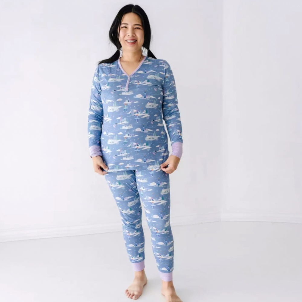 Little Sleepies Ice Princess Womens Pajama Top LS